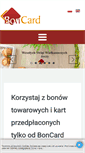 Mobile Screenshot of boncard.pl